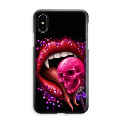 Dodelijk zoet: iPhone XS Max Volledig Geprint Hoesje