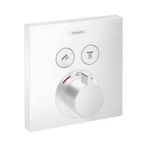 Hansgrohe Thermostaat Afbouwdeel ShowerSelect Voor 2 Functies Mat Wit