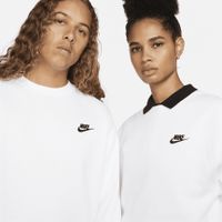 Nike Sportswear Club Fleece Crew Sweater Wit - thumbnail