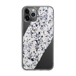 Gespikkelde marmer: iPhone 11 Pro Max Transparant Hoesje