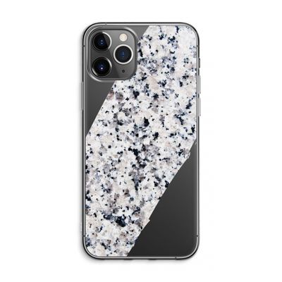 Gespikkelde marmer: iPhone 11 Pro Max Transparant Hoesje