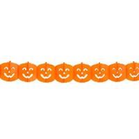Halloween Guirlande Pompoen 4 m - Boland