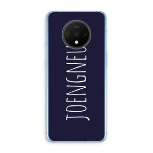 Joengneuh!: OnePlus 7T Transparant Hoesje