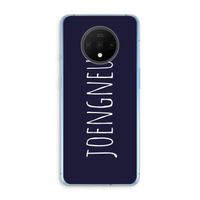 Joengneuh!: OnePlus 7T Transparant Hoesje