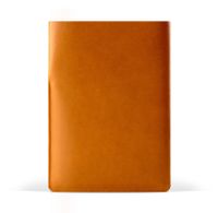 Mujjo Slim Fit Leather Sleeve iPad Air 1 / 2 / Pro 9.7" tan - MUJJO-SL-013-TN - thumbnail