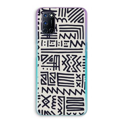 Marrakech print: Oppo A52 Transparant Hoesje