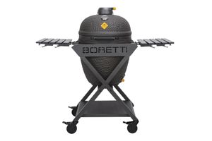Boretti Ceramica Large Kamado-barbecue/grill Verrijdbaar Houtskool (brandstof) Grijs