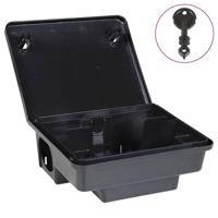 VidaXL Muizenvallen 4 st 23x19x9,5 cm zwart