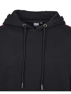 Urban Classics / Hoody Stripe Hoody in zwart Urban Classics / Hoody Stripe Hoody in zwart
