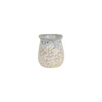 Rasteli Bloempot-Sierpot Grijs-Beige D 14.8 cm H 17 cm