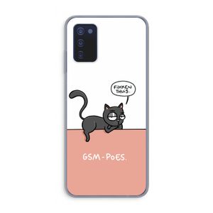GSM poes: Samsung Galaxy A03s Transparant Hoesje