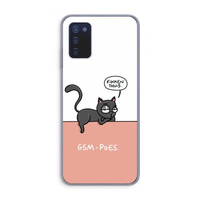 GSM poes: Samsung Galaxy A03s Transparant Hoesje
