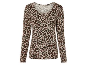 esmara Dames shirt (S (36/38), Luipaard print)