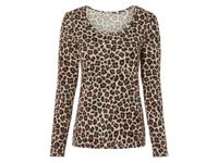 esmara Dames shirt (S (36/38), Luipaard print)