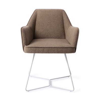Jesper Home Tome eetkamerstoel Idaho Potato beehive white