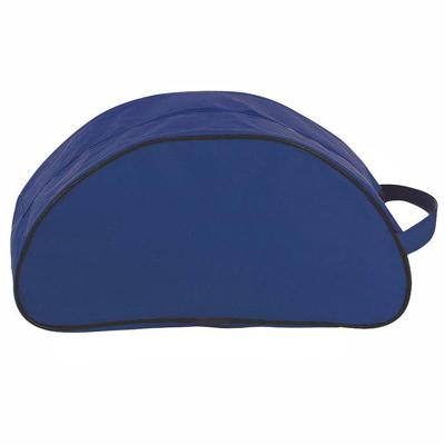 Schoenentas - donkerblauw - 35 x 17 x 14 cm - 8 liter - ritssluiting - reis opbergtas