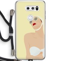 Summer: LG V30 Transparant Hoesje met koord