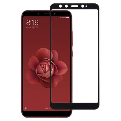 0 33 mm 9H 2.5D volledig scherm volledig zelfklevende gehard glas Film voor Xiaomi Mi 6X(Black)