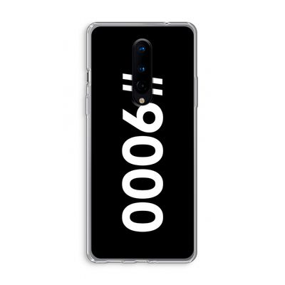 #9000: OnePlus 8 Transparant Hoesje