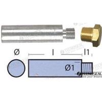 Ánodos para Yanmar - Yanmar TEN01318T - ANODO MOTOR YANMAR COMPLETO L 30MM