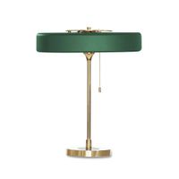 Bert Frank Revolve Tafellamp - Messing - Groen