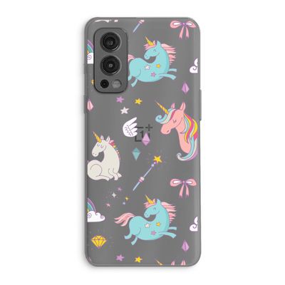 Fantasiewereld: OnePlus Nord 2 5G Transparant Hoesje