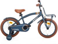 AMIGO 2Cool 16 Inch Jongens Terugtraprem Blauw