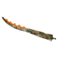 Nature Planet Carnaval/verkleed dinosaurus - t-rex staart - 68 cm - pluche stof