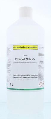 Alcohol ethanol 70% gedenatureerd 10% 1 Liter