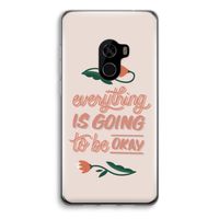 Optimistic flower girl: Xiaomi Mi Mix 2 Transparant Hoesje