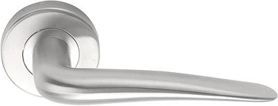 Formani Basics LB20 deurkruk geveerd op rozet - mat RVS