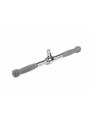 Triceps straight bar PU grip l 50 cm l grey