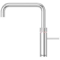 Quooker Fusion Square Keukenkraan - Kokend - Warm & Koud Water - Kindveilige Dubbeldruk - Chroom