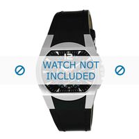 Breil horlogeband BW0103 Leder Zwart - thumbnail