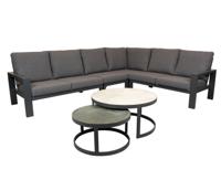 Qopps Montana loungehoek met Sprog koffietafel set