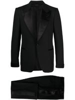 TOM FORD costume à veste à simple boutonnage - Noir