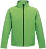 Ragetta RG628 Ablaze Printable Softshell Jacket - Extreme Green/Black - XL