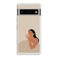 Fresh coffee: Google Pixel 6 Pro Transparant Hoesje