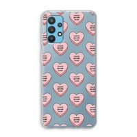 Chicks before dicks: Samsung Galaxy A32 4G Transparant Hoesje