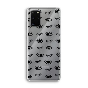 Eye pattern #2: Samsung Galaxy S20 Plus Transparant Hoesje