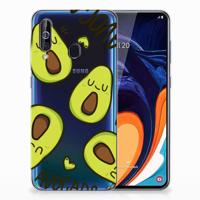 Samsung Galaxy A60 Telefoonhoesje met Naam Avocado Singing