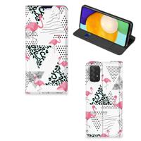 Samsung Galaxy A03s | Hoesje maken | Flamingo Triangle