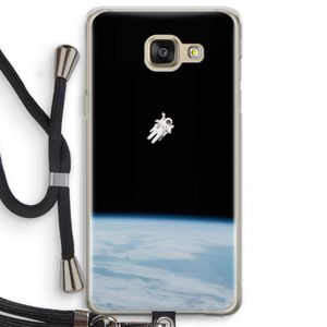 Alone in Space: Samsung Galaxy A5 (2016) Transparant Hoesje met koord