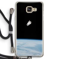 Alone in Space: Samsung Galaxy A5 (2016) Transparant Hoesje met koord