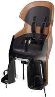 Kinderzitje achter Bobike Evolve Maxi - dragerbevestiging - Cinnamon Brown