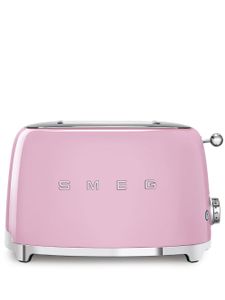 Smeg grille-pain à plaque logo - Rose