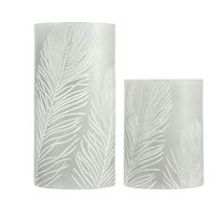 Pauleen LED-kaarsen Wax Cosy Feather - 2 stuks