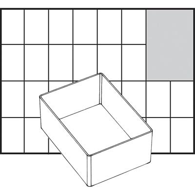 Raaco Inzet box, afm a7-1, h: 47 mm, afm 109x79 mm, 1 stuk