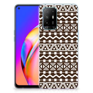 OPPO A94 5G | Reno5 Z TPU bumper Aztec Brown