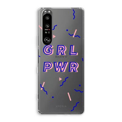 GRL PWR: Sony Xperia 1 III Transparant Hoesje